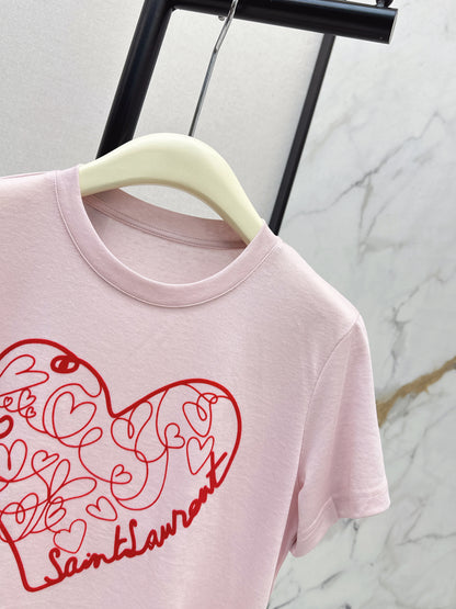 Saint NEW heart t-shirts