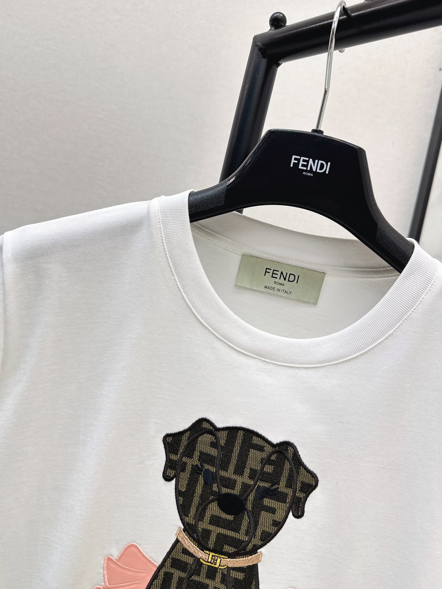 Fend NEW embroidered t-shirt