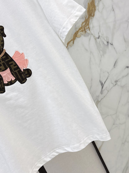 Fend NEW embroidered t-shirt