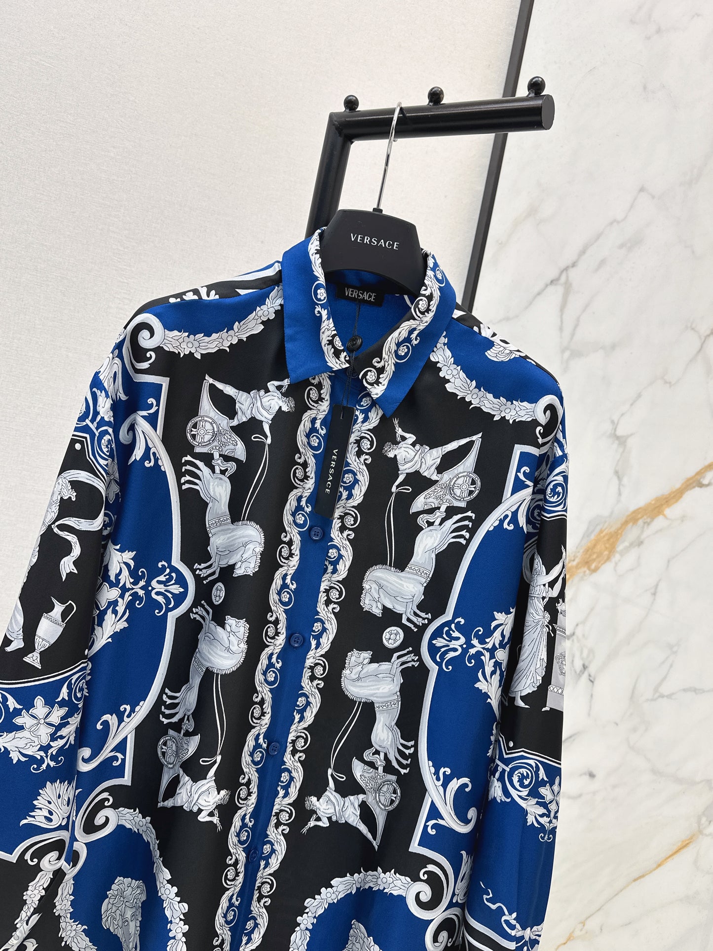 Ver NEW print silk shirts
