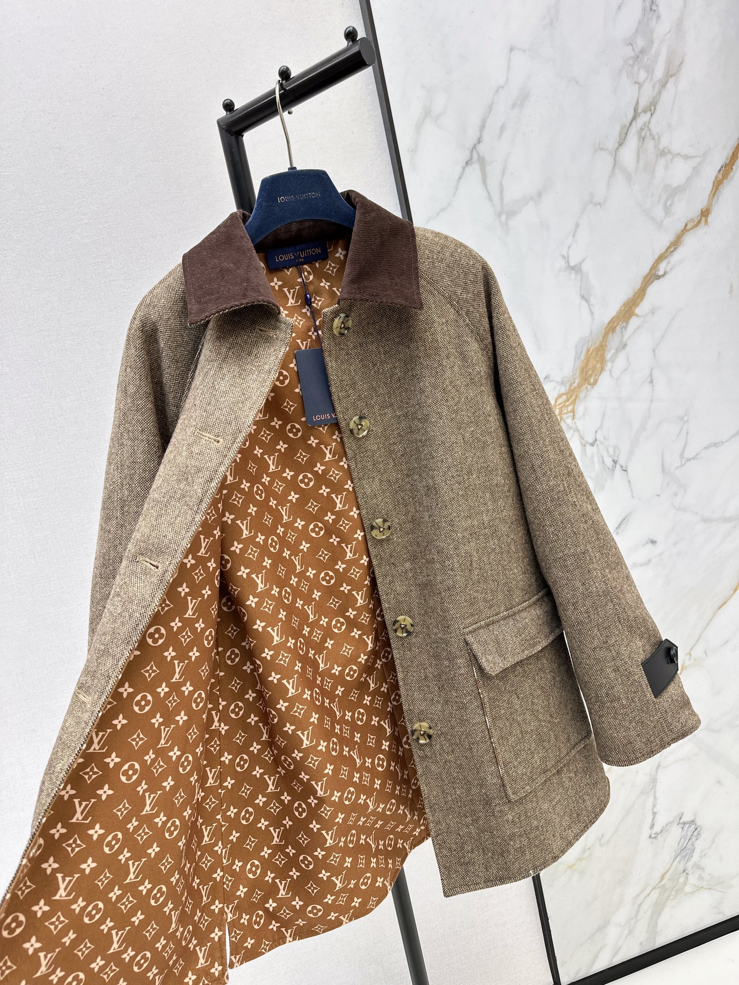 Louis NEW lapel overcoats