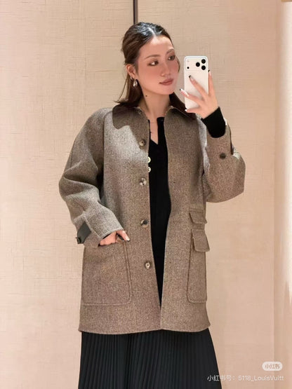 Louis NEW lapel overcoats