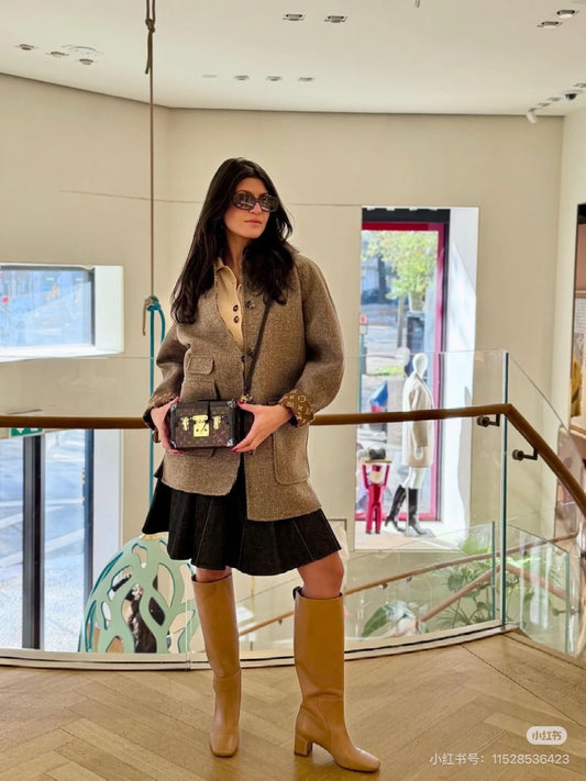 Louis NEW lapel overcoats