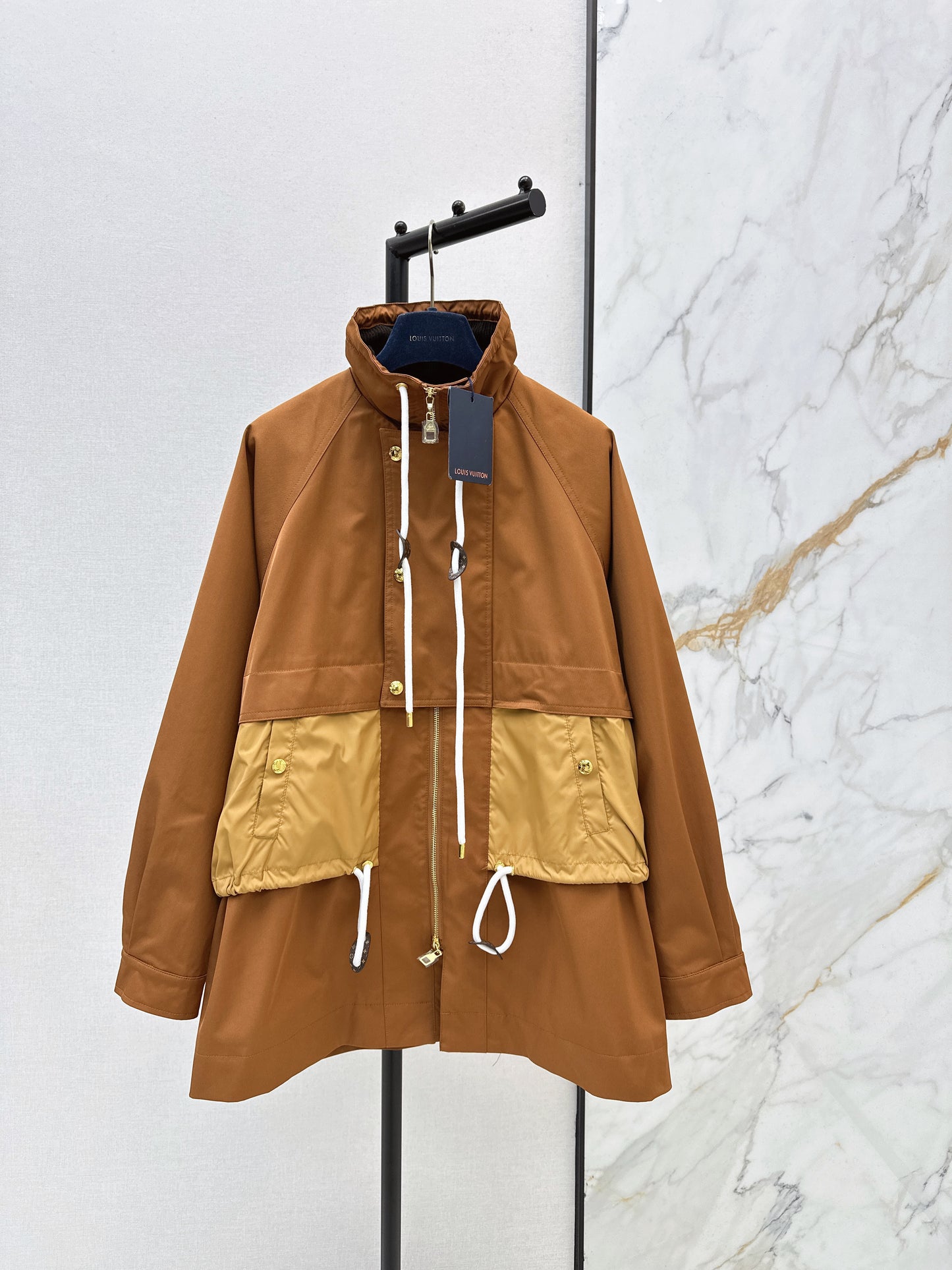 Louis NEW drawstring trench coats