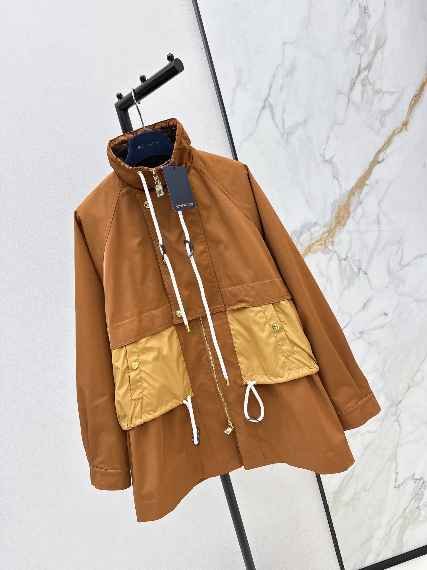 Louis NEW drawstring trench coats