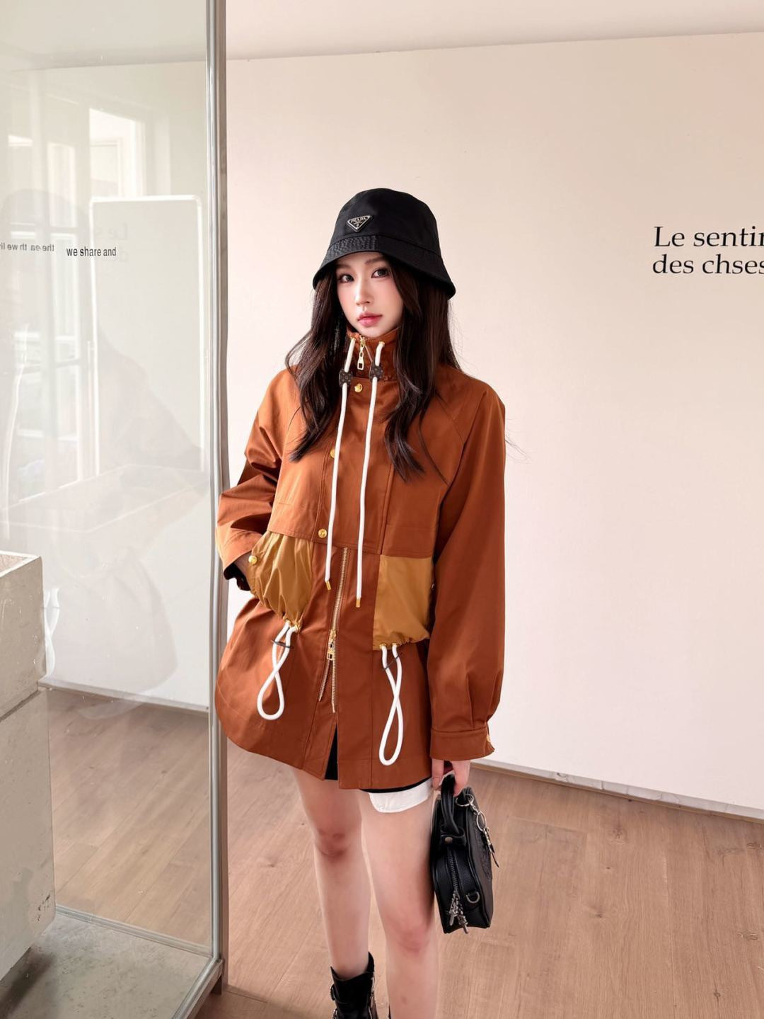 Louis NEW drawstring trench coats