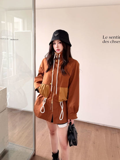 Louis NEW drawstring trench coats