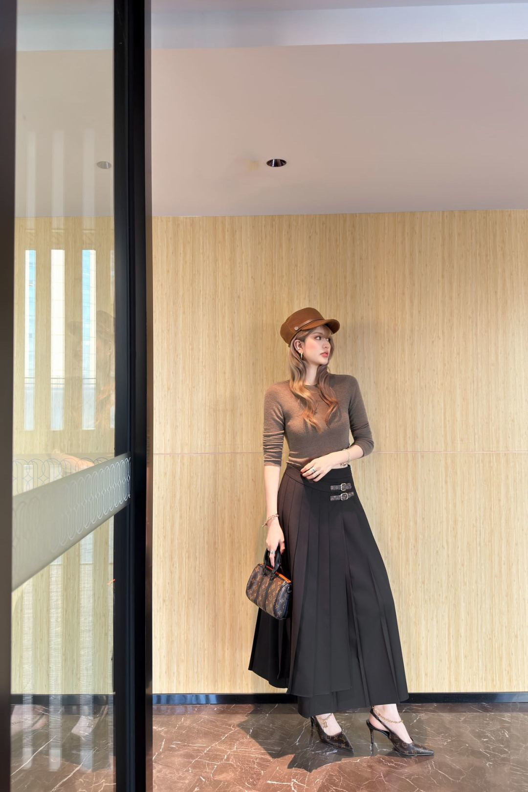 Louis NEW pleated skirts