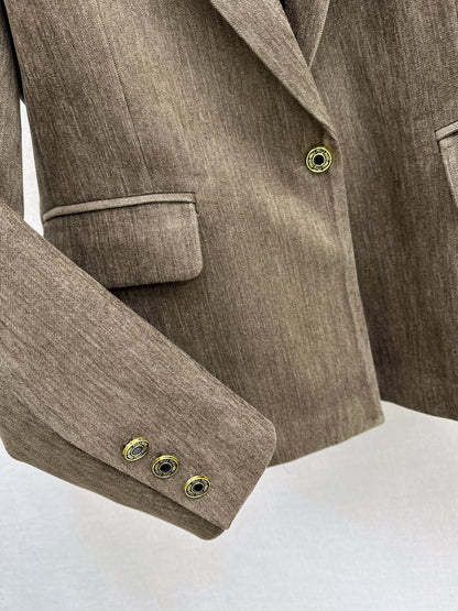 Miu NEW suit jacket pleated skirts