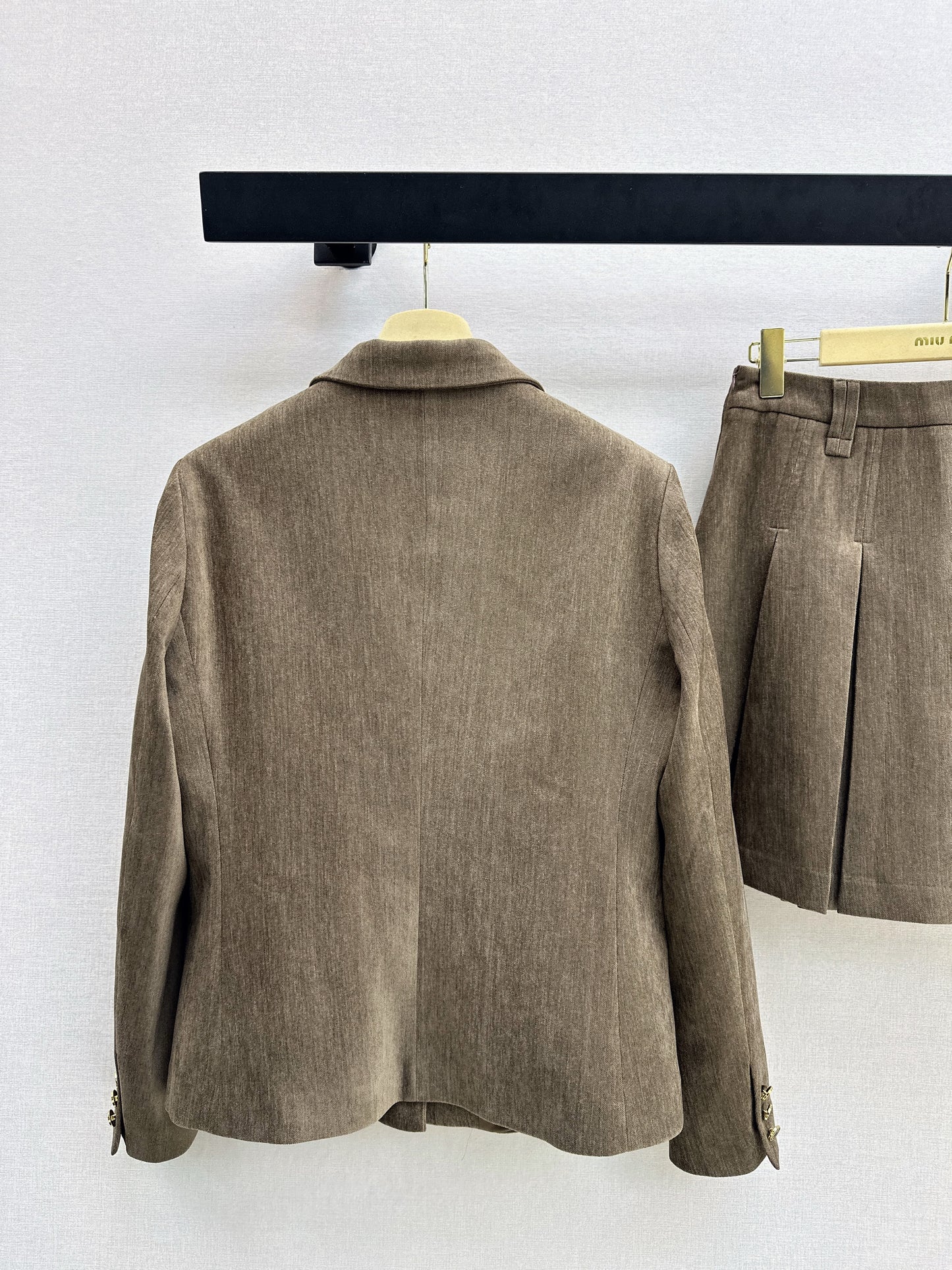 Miu NEW suit jacket pleated skirts