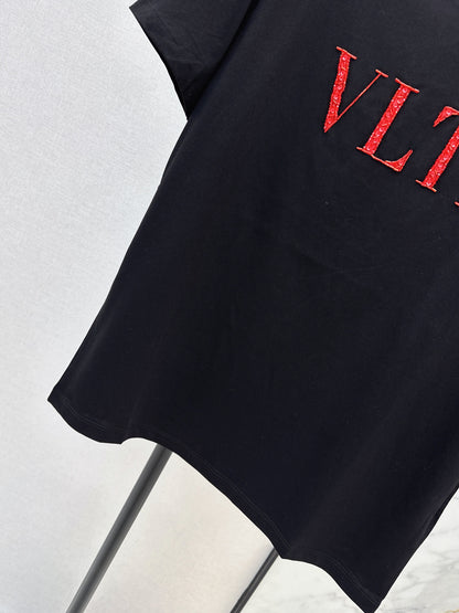 Vlen NEW heart print t-shirt