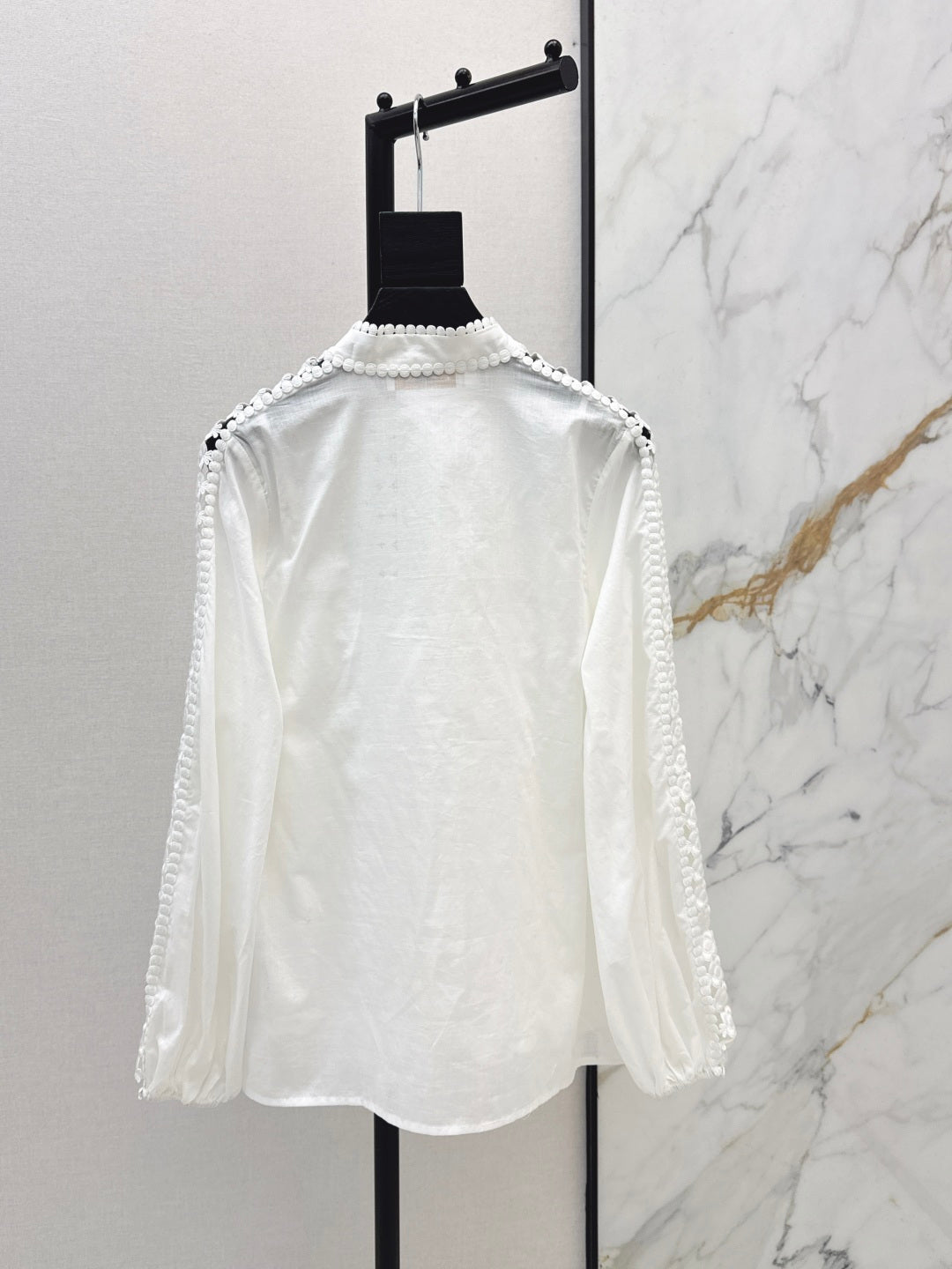 Zimm NEW  contract lace trim shirts