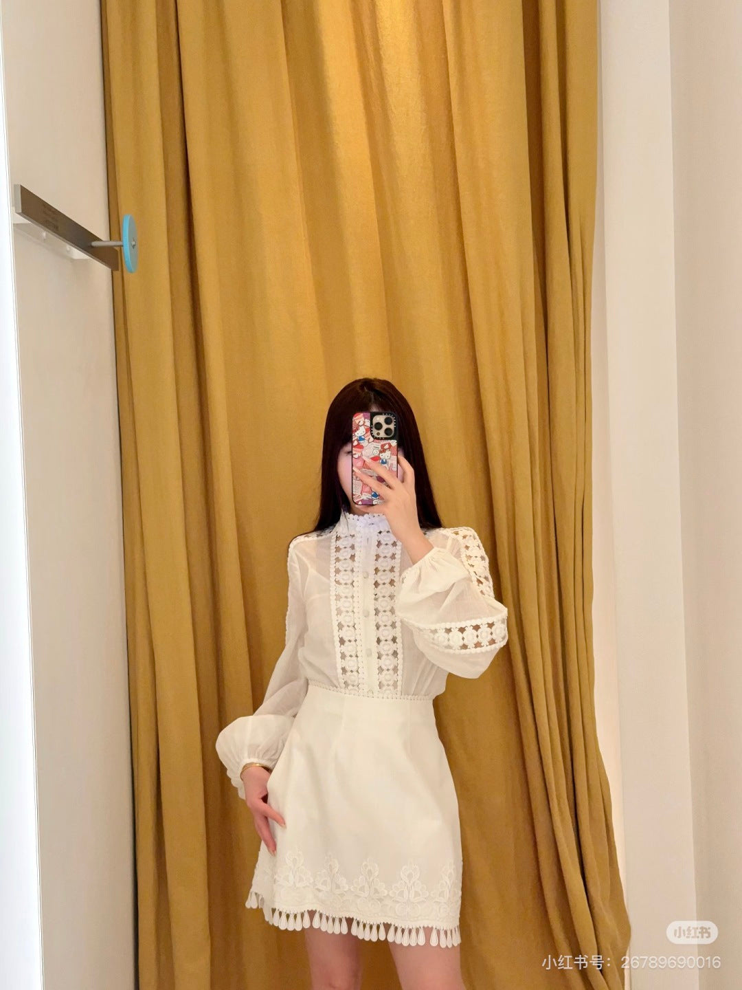 Zimm NEW  contract lace trim shirts