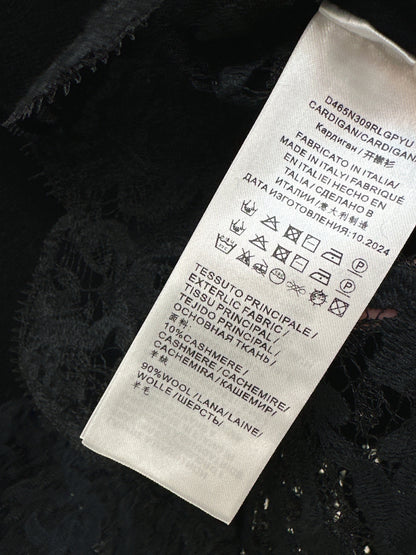 Es NEW embroidery lace sweater