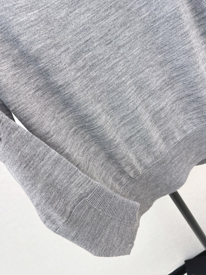 Es NEW  embroidery lace off shoulder sweater