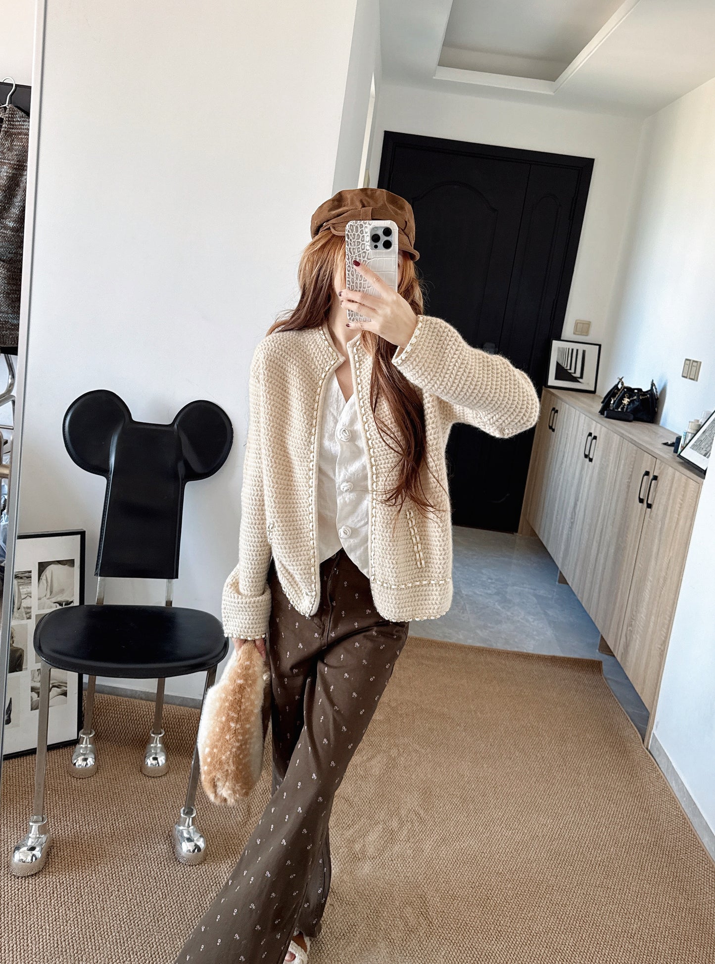 Loro NEW cashmere knitted jacket