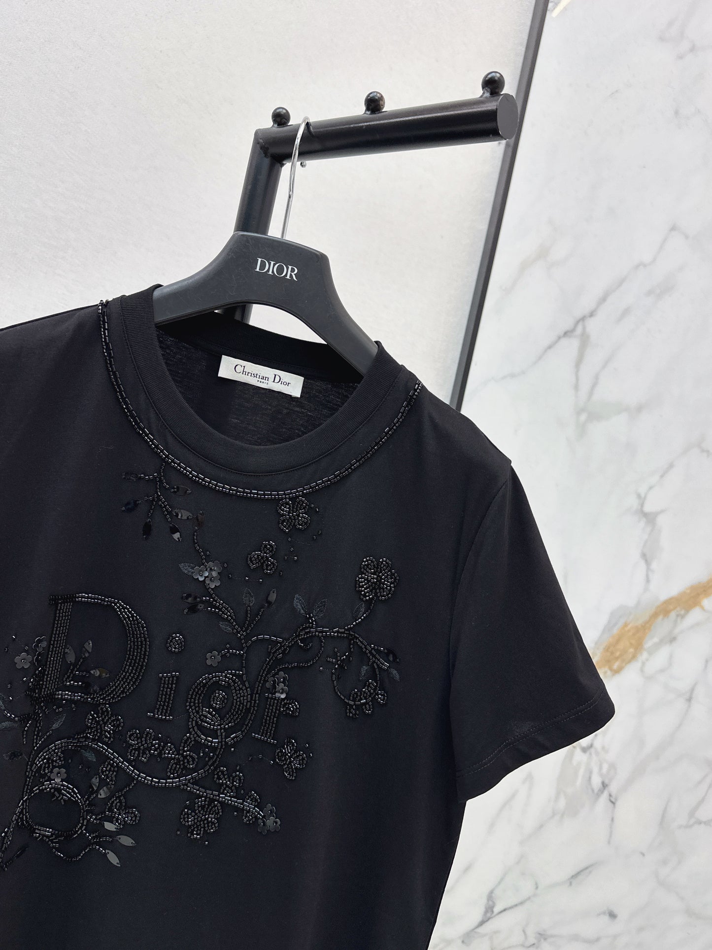 CD NEW 3d embroidery beading t-shirts