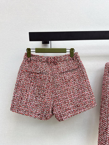 Guc NEW tweed short
