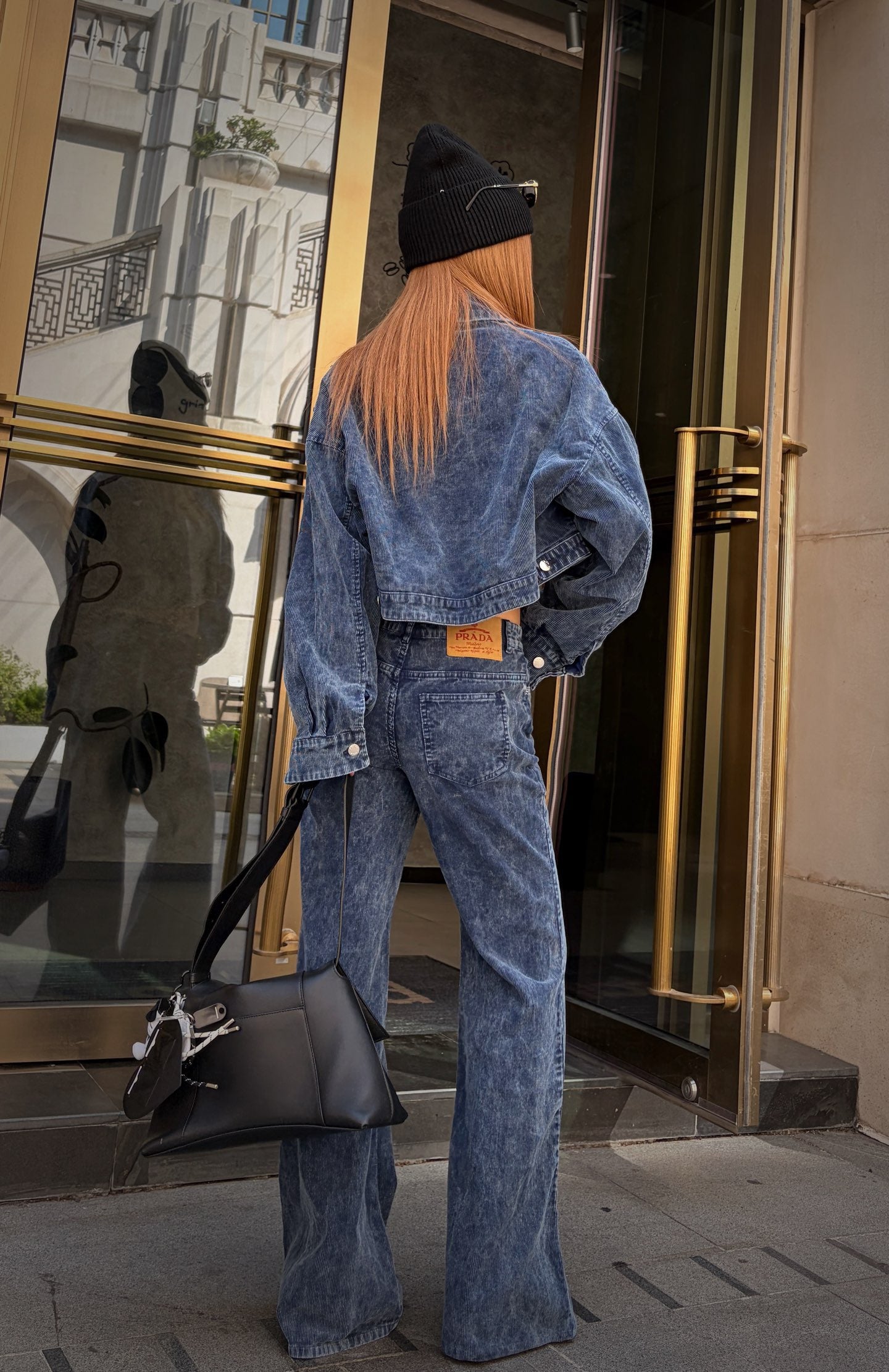 Pra NEW corduroy flared pants