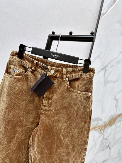 Pra NEW corduroy flared pants