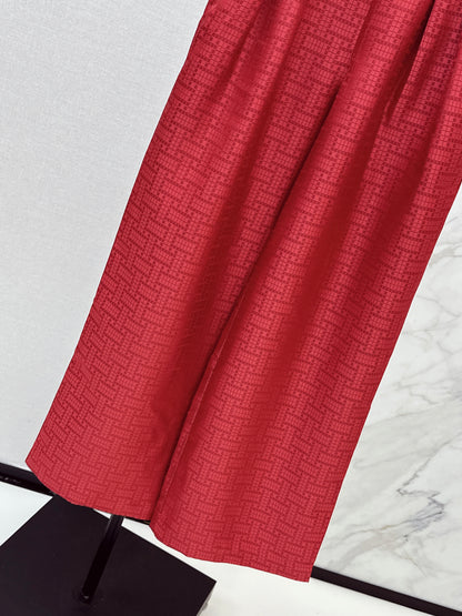 Herm NEW jacquard suit pants