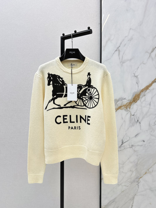 Celi NEW 3d textured knit sweater