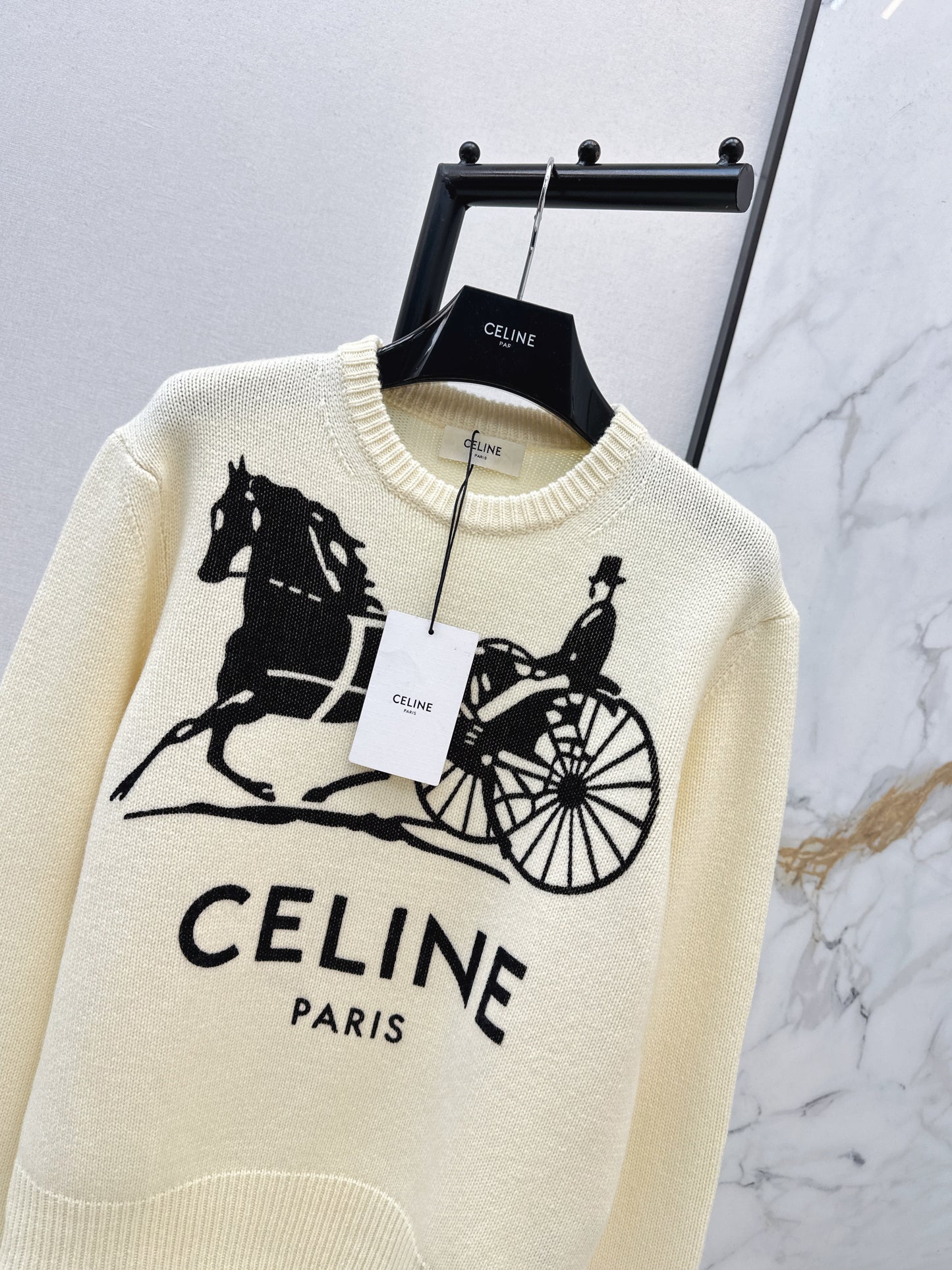 Celi NEW 3d textured knit sweater