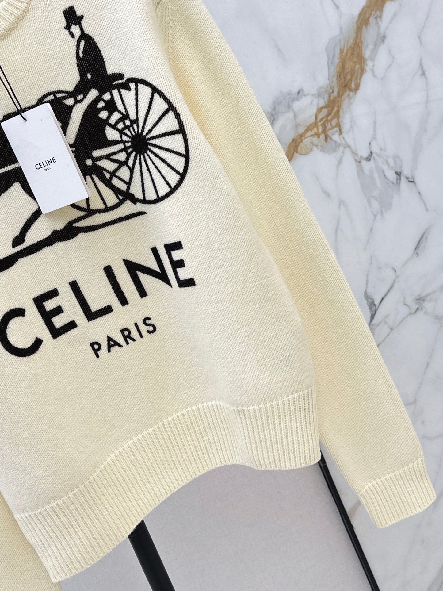Celi NEW 3d textured knit sweater