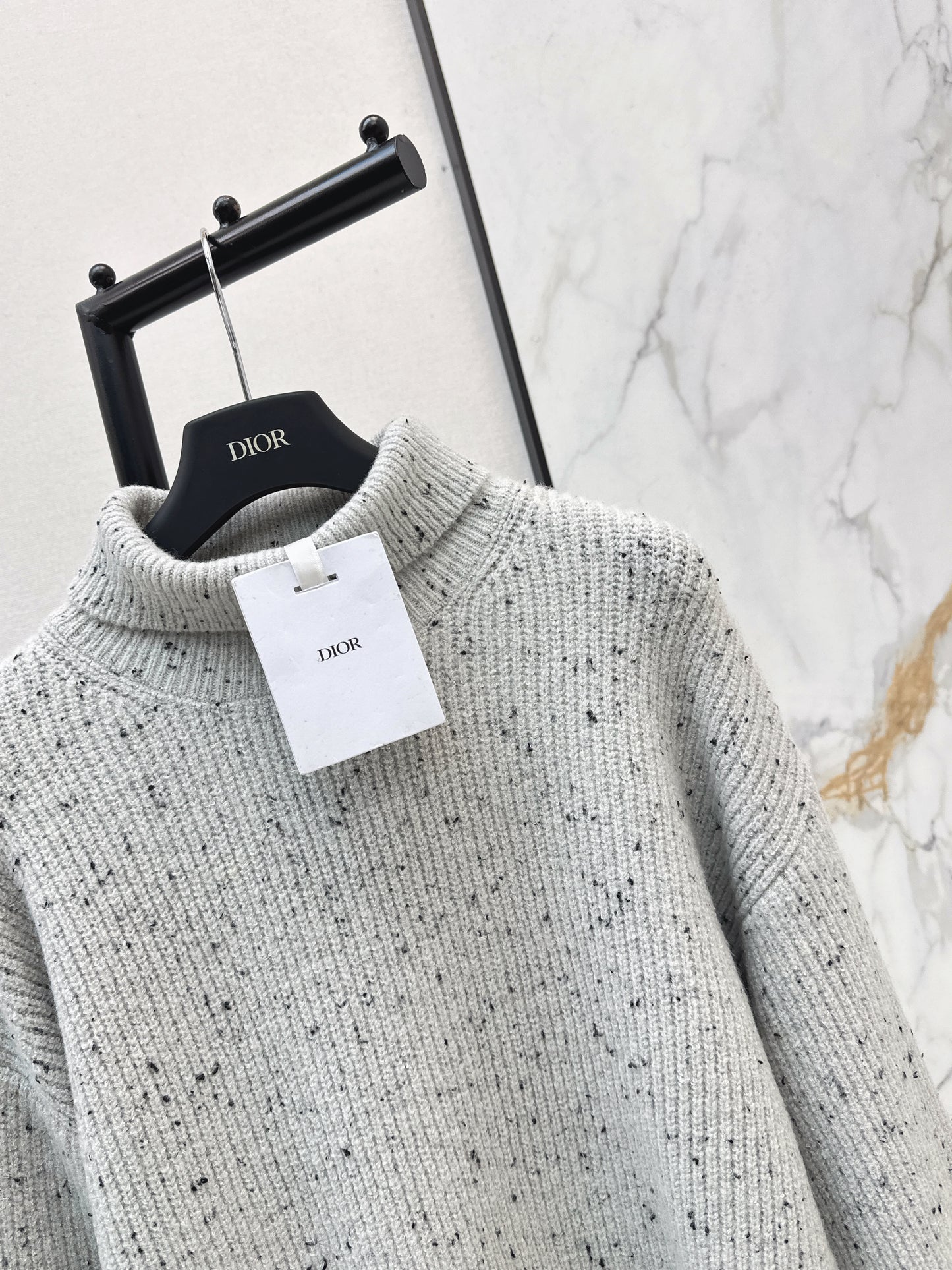 CD NEW lantern sleeve knitted sweater