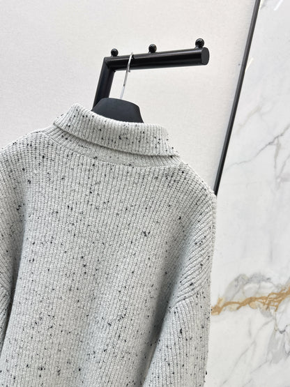 CD NEW lantern sleeve knitted sweater