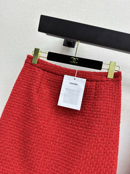 Chan NEW woven A-line skirts