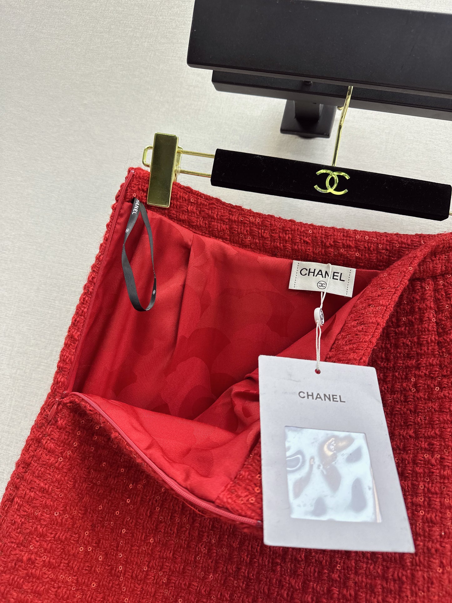 Chan NEW woven A-line skirts