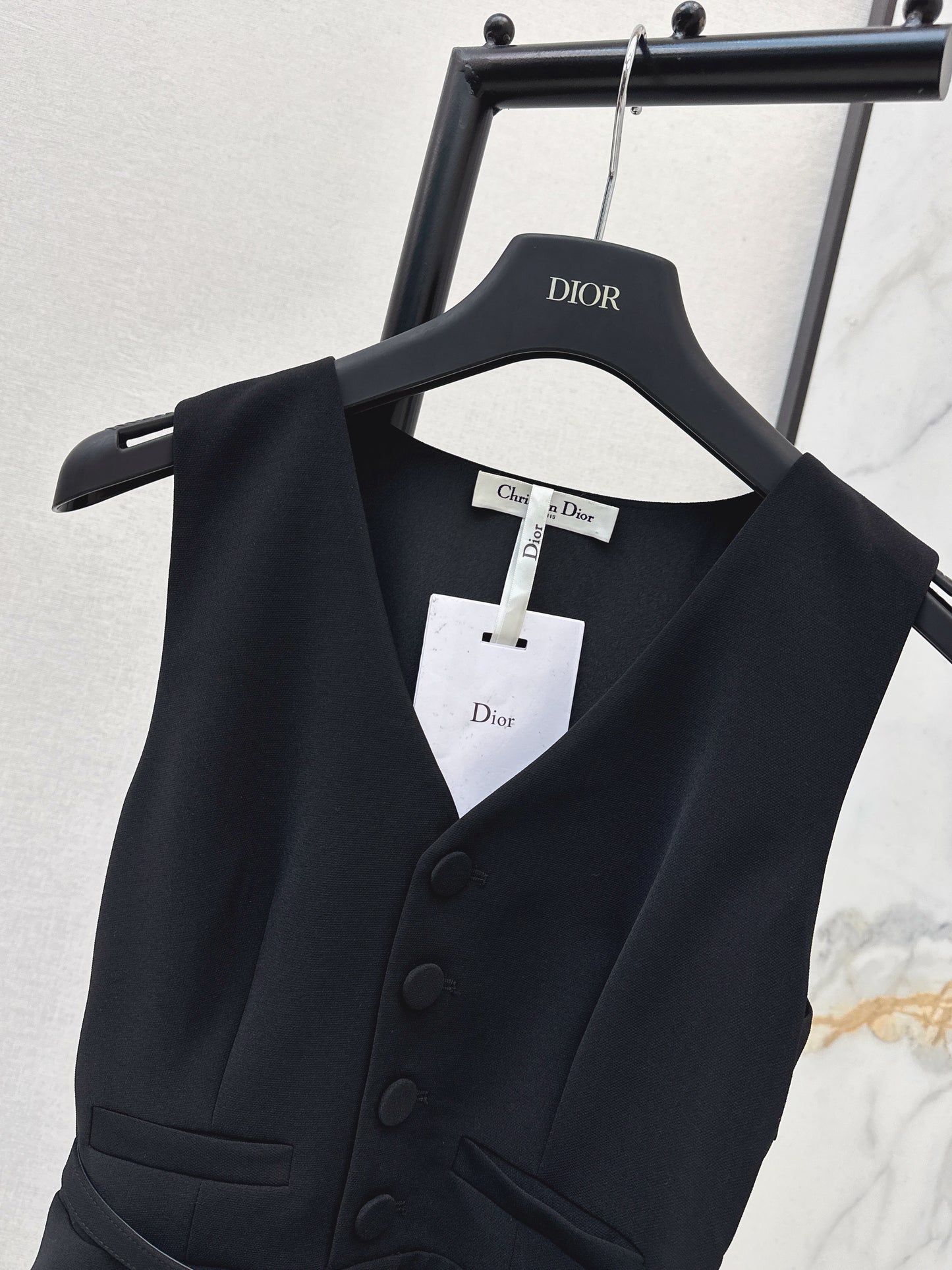 CD NEW sleeveless back-bow cocktail dress