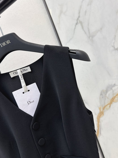 CD NEW sleeveless back-bow cocktail dress