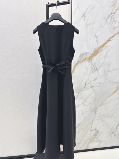CD NEW sleeveless back-bow cocktail dress