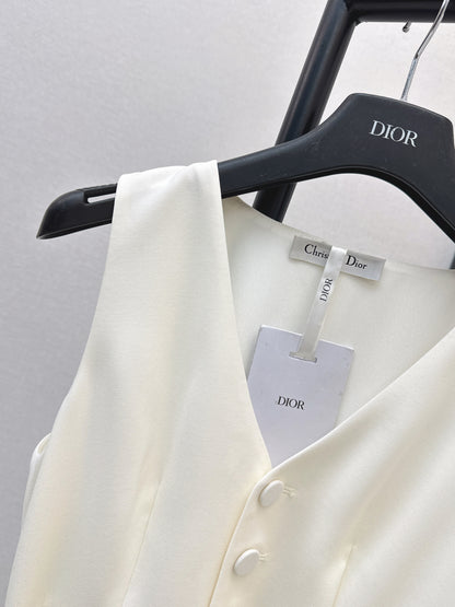 CD NEW sleeveless back-bow cocktail dress