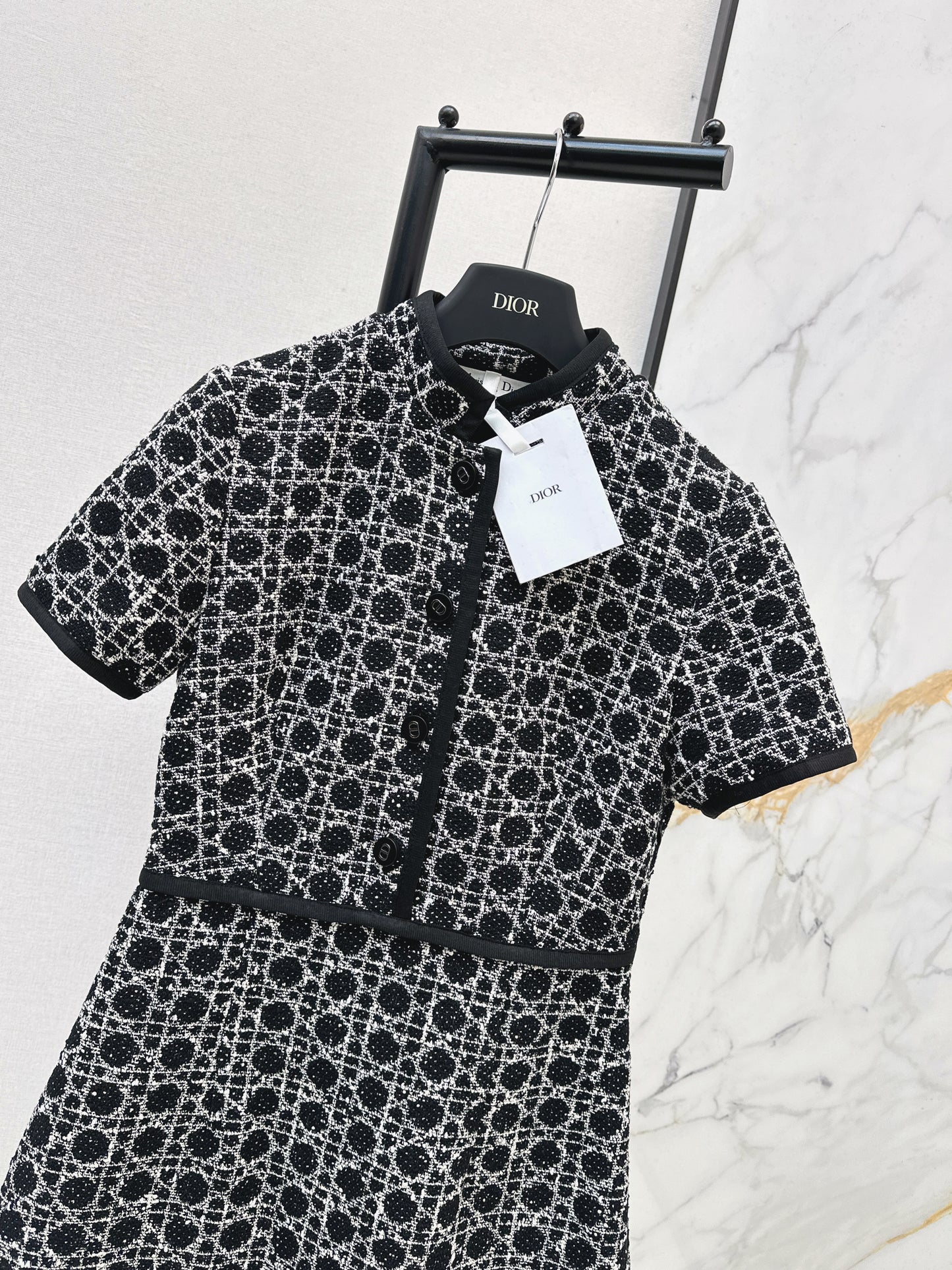 CD NEW woven tweed dress