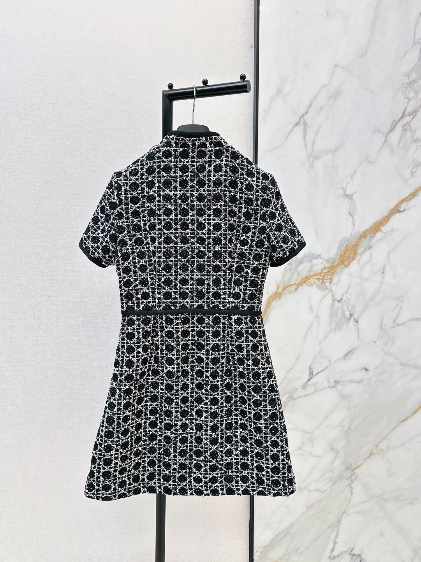 CD NEW woven tweed dress