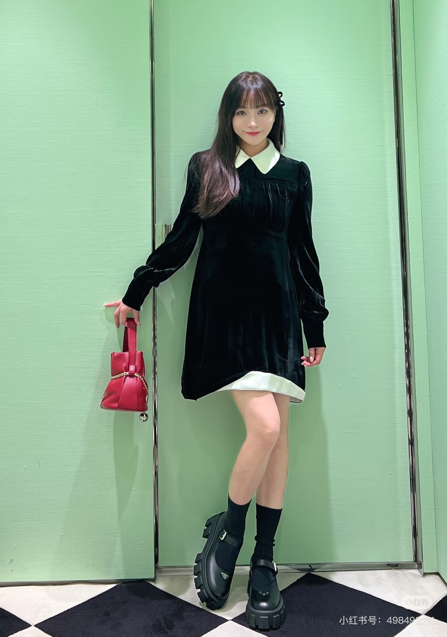 Pra NEW velvet dress