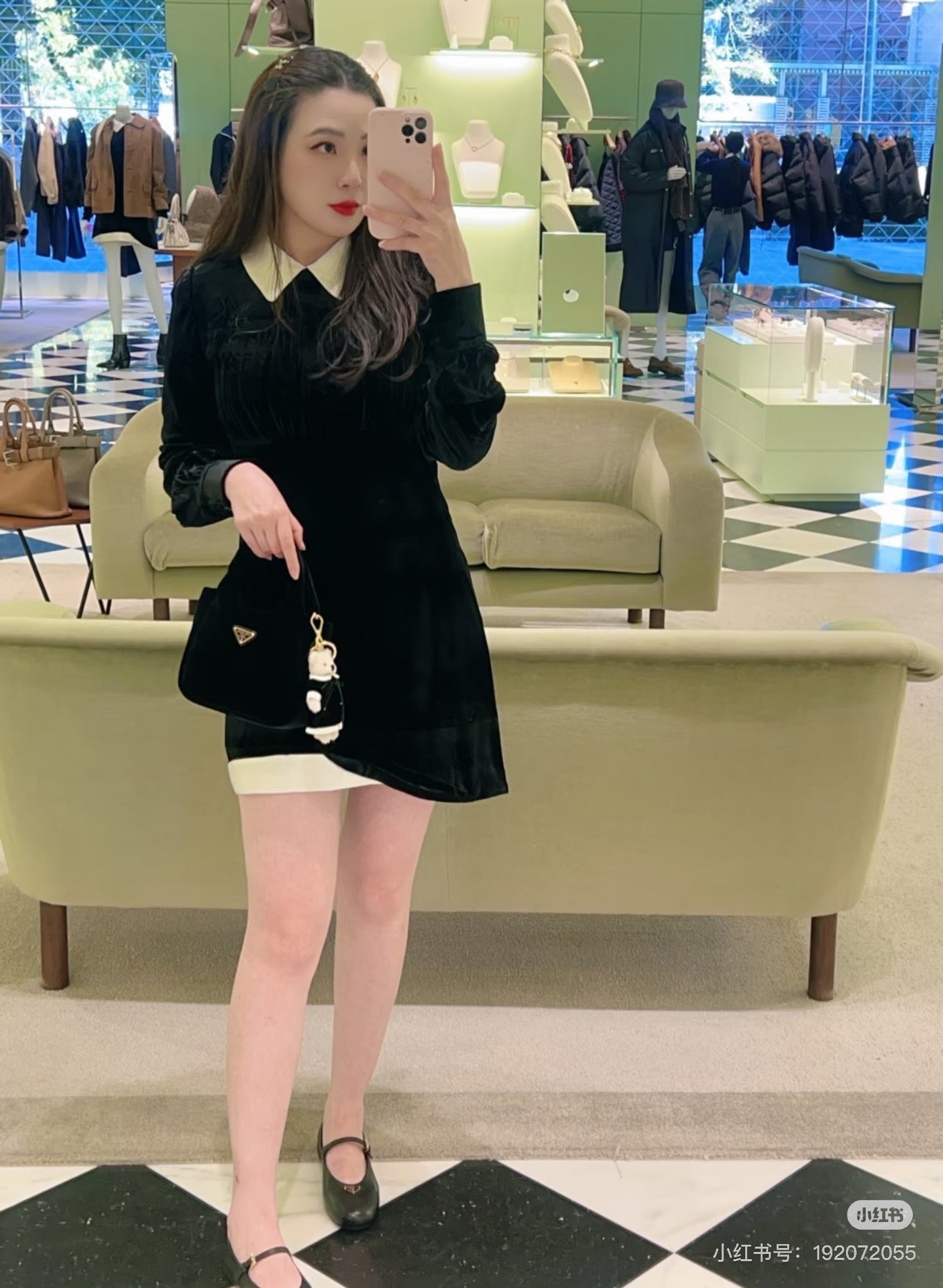 Pra NEW velvet dress