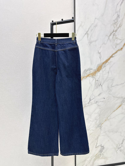 Chan NEW heart flared jeans