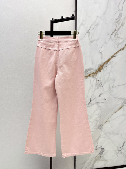 Chan NEW heart flared jeans