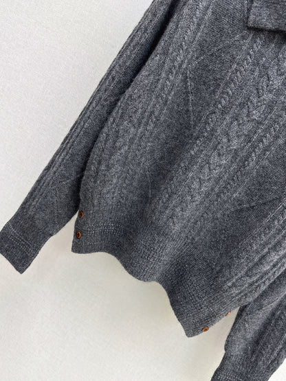 Loro NEW cable knit sweater