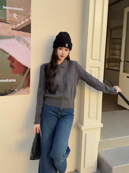 Loro NEW cable knit sweater