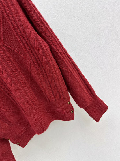 Loro NEW cable knit sweater