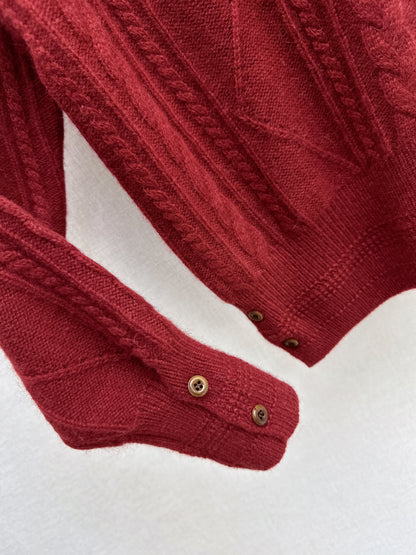 Loro NEW cable knit sweater