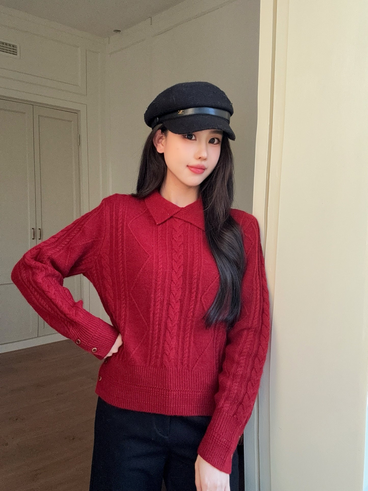 Loro NEW cable knit sweater