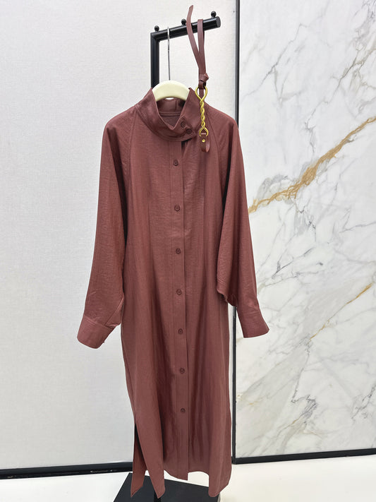 Bott NEW shirt dress with belted