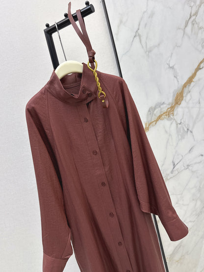 Bott NEW shirt dress with belted