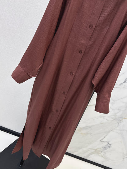 Bott NEW shirt dress with belted